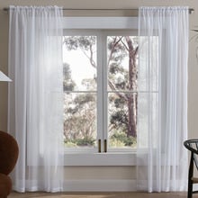 Erin Sheer Rod Pocket Single Panel Curtain
